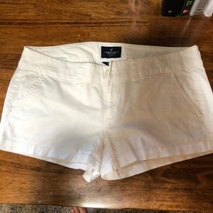 American Eagle White Shorts